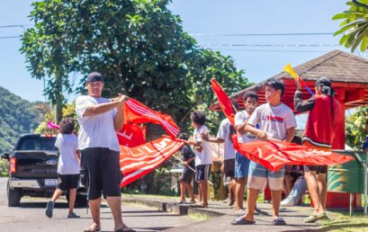 Scenes from todays Parade around the Island!